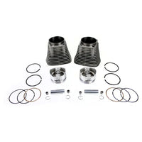 V-Twin MFG 88 inch Evolution Big Bore Cylinder Kit Silver - Engine Components