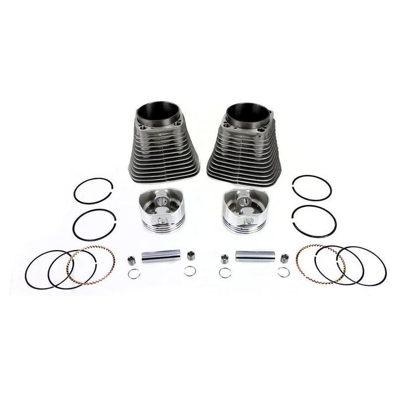 Load image into Gallery viewer, V-Twin MFG 88 inch Evolution Big Bore Cylinder Kit Silver - Engine Components
