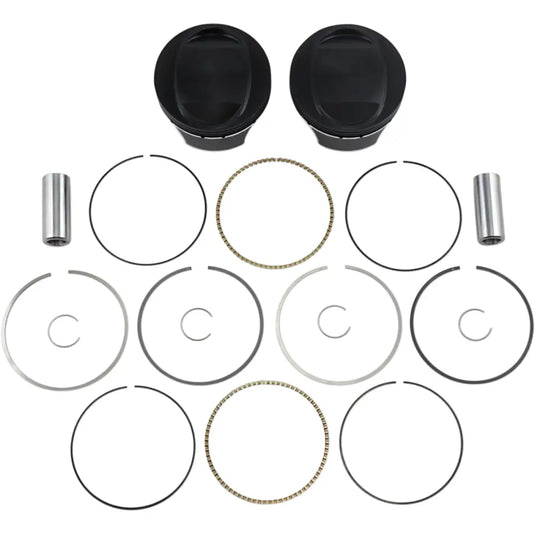 Wiseco High-Performance Piston Kits - 07-17 Stock & Bored 103/99-06 Stroker (10.5:1 Domed) - Engine Components