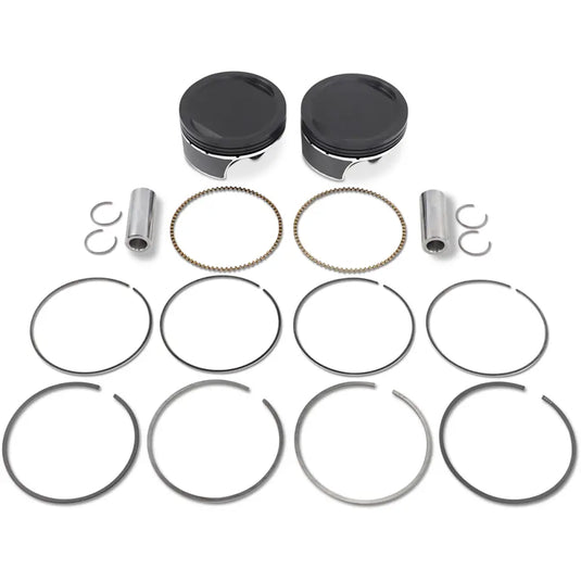 Wiseco High-Performance Piston Kits - 07-17 Stock & Bored 103/99-06 Stroker (9:1 Reverse) + .010 - Engine Components