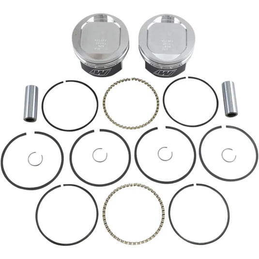 Wiseco High-Performance Piston Kits - 86-21 883 XL bored to 1200CC (10:1 Reverse X-Ring Package) + .020 - Engine