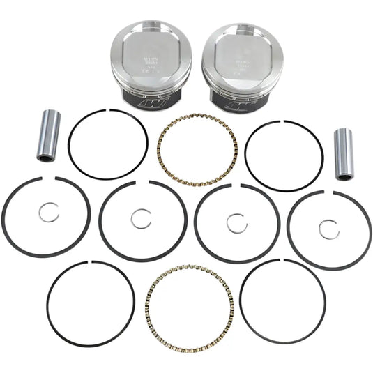 Wiseco High-Performance Piston Kits - 86-21 883 XL bored to 1200CC (10:1 Reverse X-Ring Package) STD - Engine Components