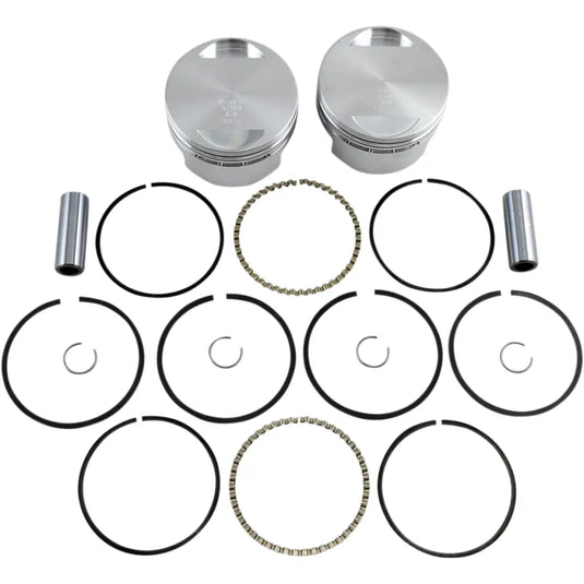 Wiseco High-Performance Piston Kits - 88-03 XL 1200CC (9:1 Comp X-Ring Package) + .020 - Engine Components