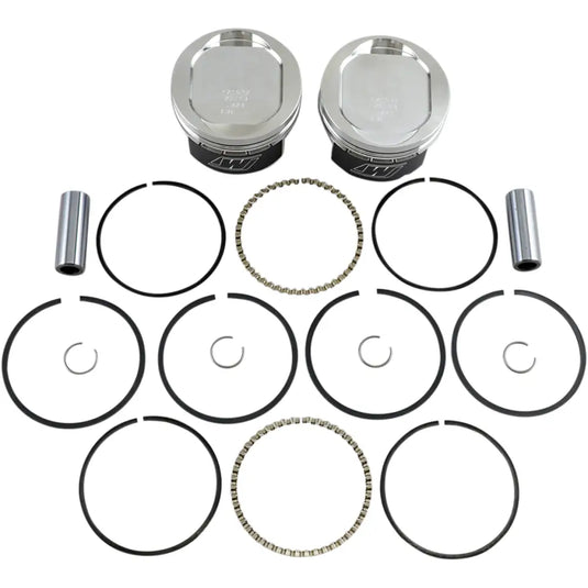 Wiseco High-Performance Piston Kits - 88-21 883 to 1200 (9.5:1 Reverse) + .020 - Engine Components