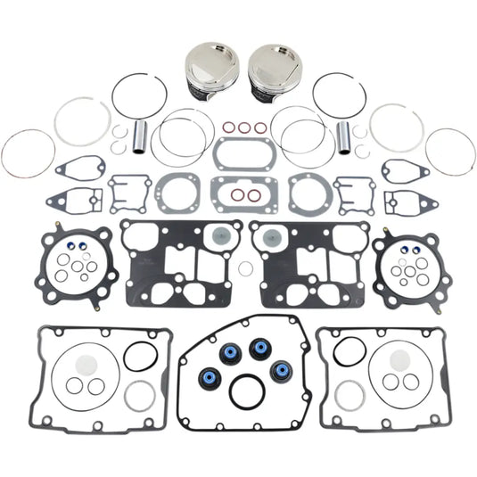 Wiseco High-Performance Piston Kits - 99-06 TC Bored to 95 (10.5:1 VM Ring Package) + .010 - Engine Components