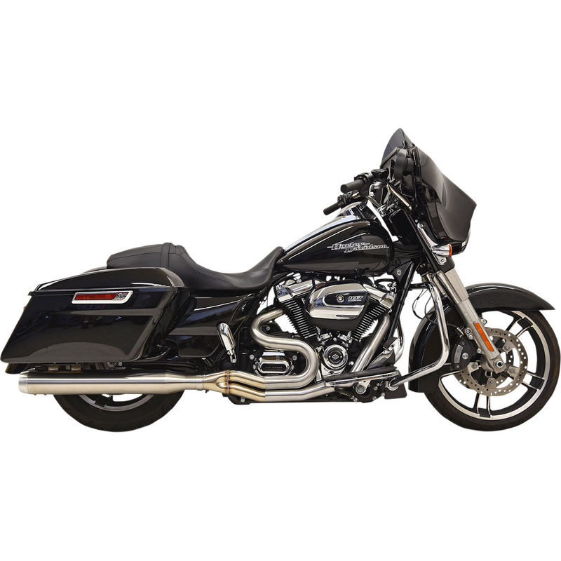 Load image into Gallery viewer, Bassani Long Road Rage III Stainless 2-Into-1 System
