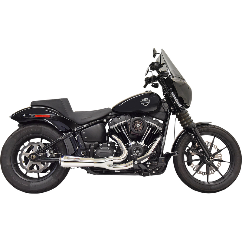 Load image into Gallery viewer, Bassani The Ripper Short Road Rage 2-Into-1 Exhaust System
