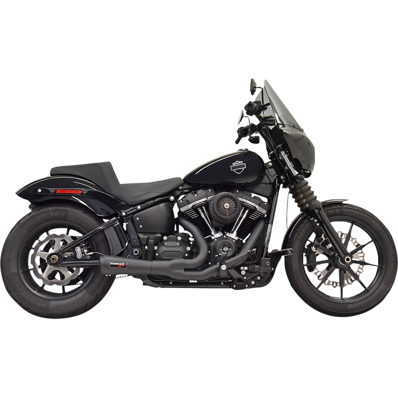 Load image into Gallery viewer, Bassani The Ripper Short Road Rage 2-Into-1 Exhaust System

