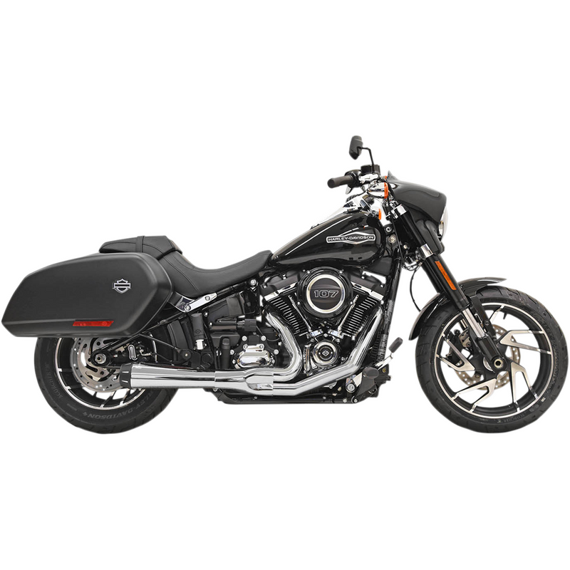 Load image into Gallery viewer, Bassani Road Rage 2-Into-1 Systems M8 Softail
