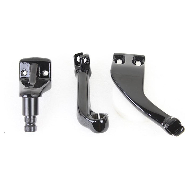 Load image into Gallery viewer, Black Driver Replica Footpeg Mount Set
