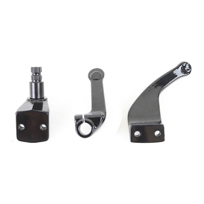 Black Driver Replica Footpeg Mount Set