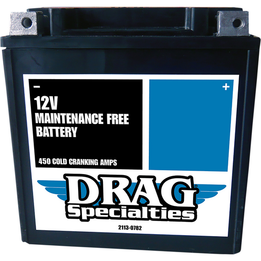 Drag Specialties AGM Maintenance-Free Batteries