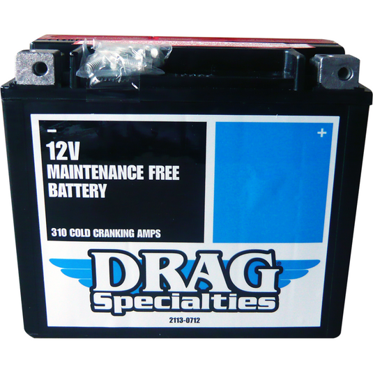 Drag Specialties AGM Maintenance-Free Batteries