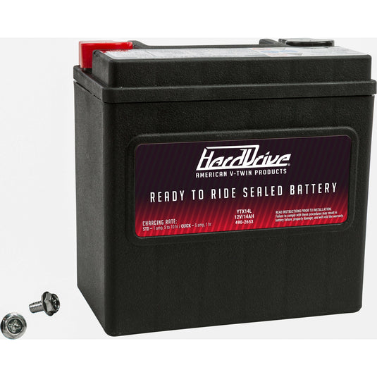 Hardive Facotry Activated Sealed Batteries