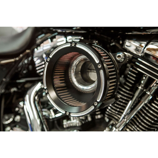 Trask Assault Charger High-Flow Intake Air Cleaner For Harley