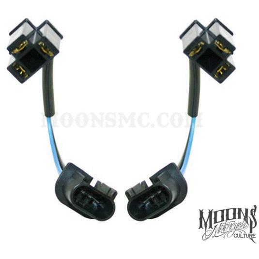 H13 to H4 MOONSMC® Headlight Conversion Cable - Pair