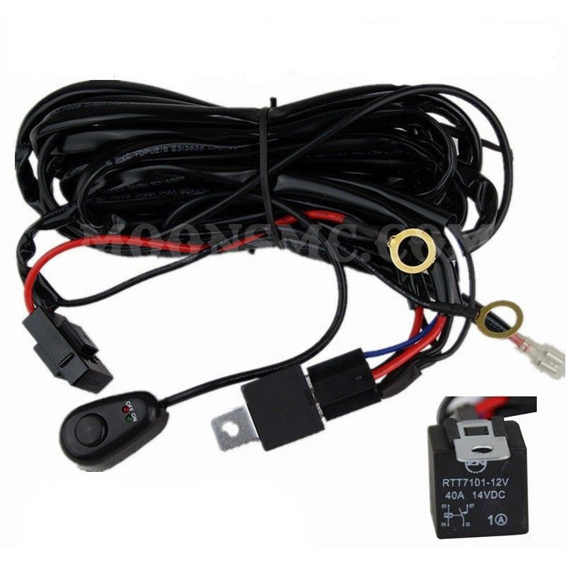 Load image into Gallery viewer, MOONSMC¬Æ LED Light Bar Wire Harness Kit
