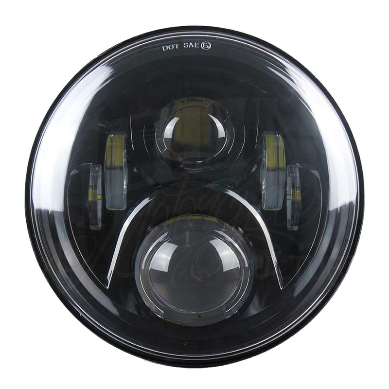 Load image into Gallery viewer, 7&quot; MOONSMC¬Æ Moonmaker LED Headlight For Harley
