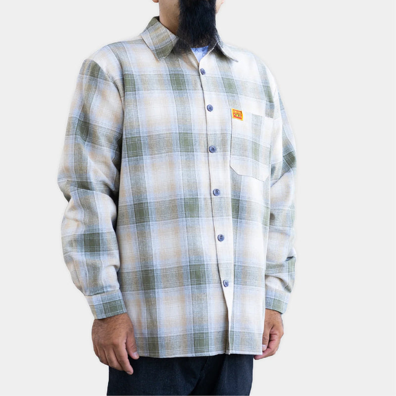 Load image into Gallery viewer, FB County Men&#39;s Long Sleeves Checker Shirt
